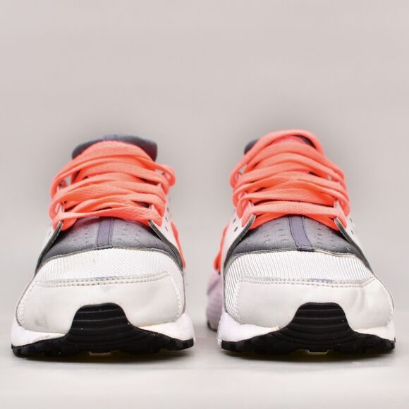 NIKE AIR HUARACHE SIZE 7Y YOUTH RUN PURE PLATINUM LAVA GS RUNNING WOMENS 8.5 - Picture 4 of 10